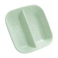 thumbnail image 4 of Wheat Straw Square Divided Seasoning Dishes Table sauce plate Sauce Container Kitchen Cutlery Snack Plate, 4 of 8