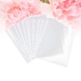 thumbnail image 2 of MasteelfCA 100pcs Sheet Protectors Clear Design A4 11 Hole Paper Cover Loose Leaf Protector Paper File Protect Bag (Thicker 8C for Important Document), 2 of 7