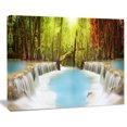 thumbnail image 1 of Design Art Huai Mae Kamin Waterfall Canvas Print, 1 of 3