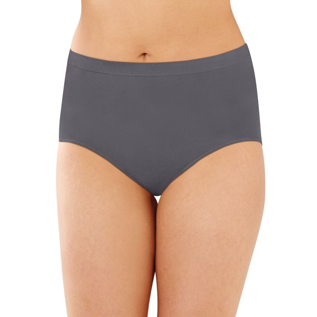 Bali Comfort Revolution Womens Microfiber Seamless Brief - Best-Seller, 6/7