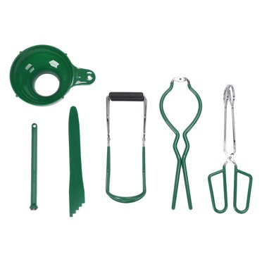 Canning Kit ?Funnel Tong Bubble Popper Jar Wrench Magnetic Lid Lifter Jam Making Set?6 Pcs?