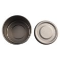 thumbnail image 2 of Titanium Bowl with Folding Handle Camping Bowl Dinner Food Container Outdoor Pan, 2 of 8