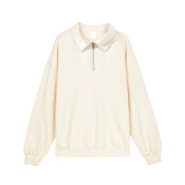 FAIWAD Chandails en Molleton à Fermeture à Glissière 1/4 pour Hommes Manches Longues Couleur Unie Chandail Athlétique Automne Hiver Tops Classiques