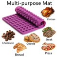thumbnail image 3 of QualitChoice Silicone Oven Mat Non-Stick Samll Cake Biscuit Baking Mold Oven Baking Mat for Microwave Oven, 3 of 6