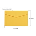 thumbnail image 2 of Unique Bargains Mini Envelopes, Small Items Storage, Yellow, 100 Pack, 2 of 6