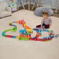 thumbnail image 4 of VTech® Super circuit train éducatif + Adam train marchand avec train SmartPoint - Version anglaise, 1.5+ Ans, 4 of 10