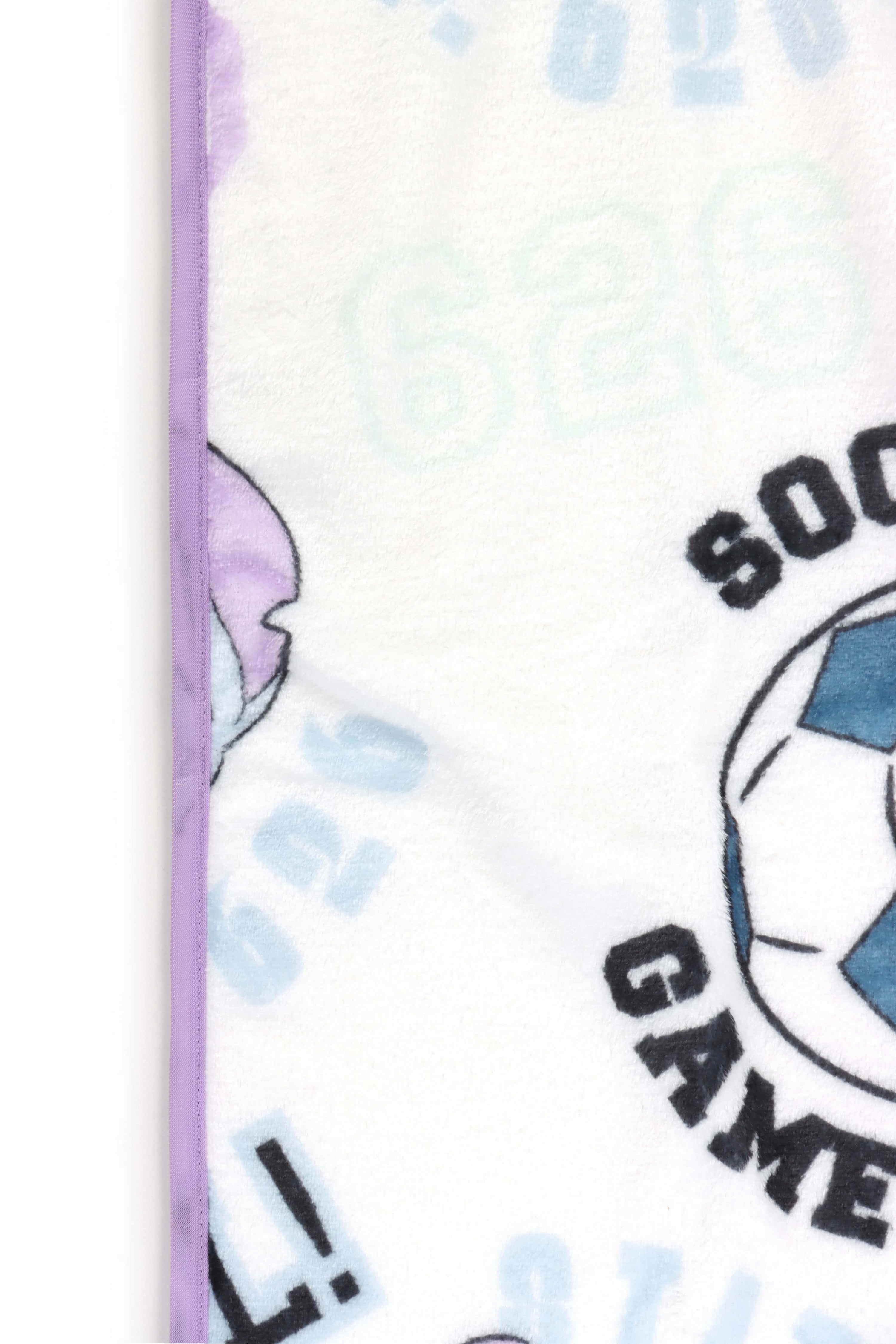 Lilo and Stitch Soccer Silk Touch Fleece Throw