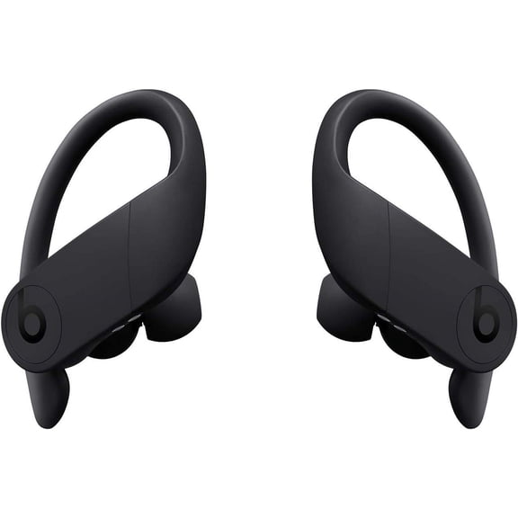 Écouteurs-boutons Sans Fil Haute Performance Restored Beats Powerbeats Pro - Puce H1, Bluetooth Classe 1, 9 Heures d'Écoute, Résistants à la Sueur, Microphone Intégré - (Noir)