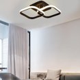 thumbnail image 3 of LED Ceiling Light Fixture Modern Indoor Lighting Proch Kitchen Aisle Lamp Square Square Black, 3 of 8
