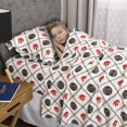 thumbnail image 1 of NBA Toronto Raptors Sheet Set, Twin, 1 of 6