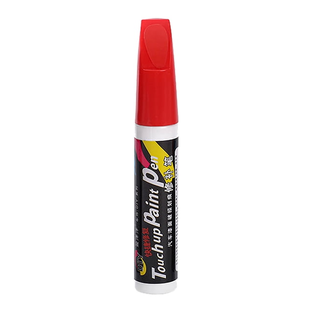 Huanglei Car Up Paint Pen Kit Exact For White Black Red Silver Auto Paint Scratch & Chip For Most Vehicles 12ml