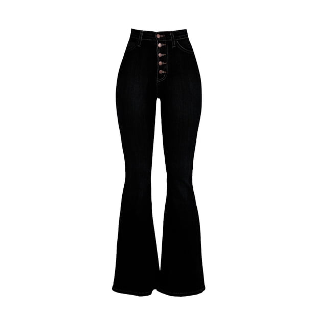 Bell Bottom Jeans for Women Women's Stretchy Boot Cut Flare Denim