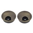 thumbnail image 2 of Milaget 2Pcs 60mm Desk Grommet Adjustable Cord Cover, Cables Hole Wire Management Bronze, 2 of 8