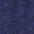 thumbnail image 1 of Ahgly Tapis d'Intérieur Lavable en Machine Carré Transitionnel Bleu Nuit, 5 Pieds Carré, 1 of 7