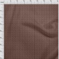 thumbnail image 3 of oneOone Silk Tabby Fabric Diamond Block Print Sewing Fabric BTY 42 Inch Wide, 3 of 4