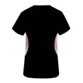 thumbnail image 3 of TIMIFIS Scrub for Women Printed Nurse Uniforms Tops V Neck Short Sleeve Nursing Tops with Pockets - Spring/Summer, 3 of 4