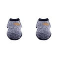 thumbnail image 1 of (2-Pack) Rinsvye Pet Dog Puppy Classic Medium Dog Sweaters Sweater Fleece Sweater Clothes Big Dog Clothes Warm Sweater Winter, 1 of 5
