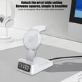 thumbnail image 4 of Chmadoxn Chargeur Sans Fil, Chargeur Portable Station de charge Sans Fil avec Réveil Numérique Station de charge pour Plusieurs Appareils Support de Chargeur Sans Fil 15W charge Sans Fil en Plastique pour IOS et Android, 4 of 9