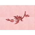 thumbnail image 1 of Ahgly Company Machine Washable Indoor Rectangle Transitional Pastel Red Pink Area Rugs, 5' x 7', 1 of 7