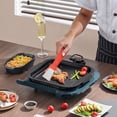 thumbnail image 4 of Boovnll Tool Kit, Multifunctional Ceramic Scraper Kitchen Scraper Quickly Removes Dirt Stains Oil Stains and Foreign Bodies Stove Scraper Suitable for Tiles Walls Glass, Tool Set, 4 of 5