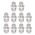 thumbnail image 1 of Unique Bargains Nickel-Plated Iron Straight Hydraulic Grease Fitting M8 x 1mm Thread 50 Pack, 1 of 5