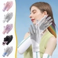 thumbnail image 1 of Sentmoon Gants Sans Doigts Gants de Pêche Gants Sécurisation pour Chiffres Gants de Conduite Complets pour Femmes Gants Fins et Respirants Gants Anti-Soleil Gants de Cyclisme pour Femmes, 1 of 6