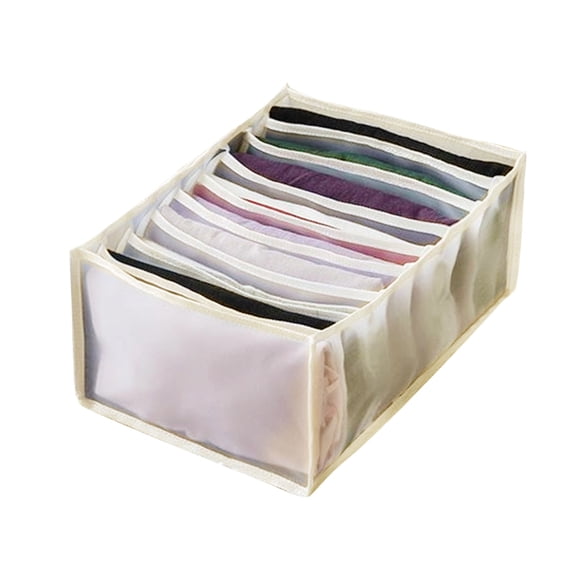 TIELUTT Compartiment de Rangement en Maille pour Vêtements Pantalon Tiroir de Rangement Placard Rangement pour Couvertures Déménagement Organisation Boîtes Sentimentales pour Organiser Vêtements de Bébé pour Rangement 8 Organisateur de Rangement