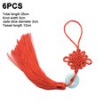 thumbnail image 2 of Peace Buckle Tassel Chinese Knot Pendant Gift for Car Decoration, 2 of 5