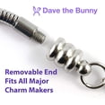 thumbnail image 4 of Dumpling Perogy Pierogi Food Cooking Snake Chain Charm Bracelet (Silver), 4 of 9