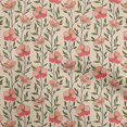 thumbnail image 1 of oneOone Cotton Silk Peach Fabric Floral Craft Projects Decor Fabric Printed By The Yard 42 Inch Wide, 1 of 4