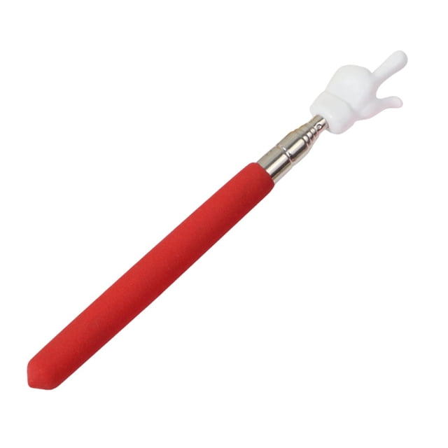 Abbracc Pointeur de Main Accs Portable Pointeur d'Enseignant Design de Doigt pour Maison Tableau Blanc Rouge