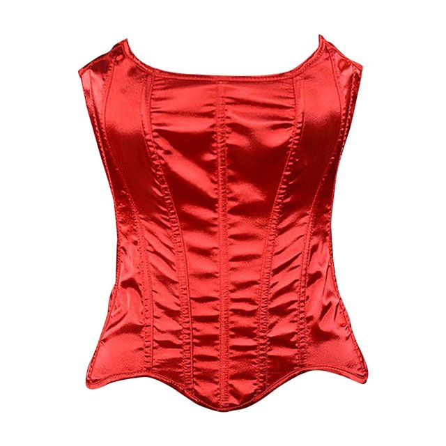 Value for Money,Solid Color Camisole Shapewear, Backless Ribbon Waist, Fashion Women, Seamless Support, Lightweight, For Everyday, Body Shaping, Undergarment, Compression Tank Top|100%Polyester,Red