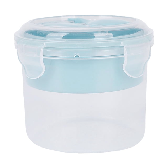Tasse de Yogourt Étanche, Contenant de Déjeuner Portable, Tasse de Rangement pour Collations à Plusieurs Couches, Tasse Scellée Portable Réutilisable pour Gruau Quotidien Céréales Fruits Préparation de Repas Gadget d'Emballage Alimentaire Portable, Vert