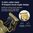 thumbnail image 3 of Hair Clippers for Men Cordless Hair Trimmer Beard Trimmer Electric Outline Trimmer 0mm Baldheaded, 3 of 5
