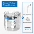thumbnail image 1 of Cat Water Fountain Automatic Pet Water Dispenser Pet Smart Drinker For Cats Auto Sensor Cat Drinking Fountain Accessories Style C, 1 of 6