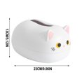 thumbnail image 4 of Sentmoon Tissue Box Holders Tissue Box Cover Tissue With Toothpick And Paper Dispenser for Countertop, Nightstand, and End Table Use, 4 of 10