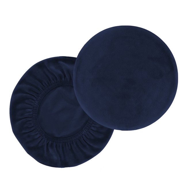 QualitChoice 2X Stool Cover Bar Supplies Dustproof Chair Covers Handily Install Party Accessories Multicolored Extendable Gear Navy-blue M 1 Pc