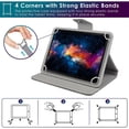 thumbnail image 3 of 7 8 9 10.1 inch Universal Tablet Case Flip Stand Cover For iPad Samsung Huawei Lenovo Android Hard PC Tablet Protective Shell SZHD Universal 10 inch, 3 of 6
