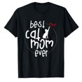 thumbnail image 1 of AALJY Best Cat Mom Ever - Cat Mom T-Shirt, 1 of 1