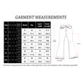 thumbnail image 5 of Jeans Décontractés Extensibles Taille Haute à Étoiles et Pattes d'Éléphant pour Femmes Juniors, 5 of 5