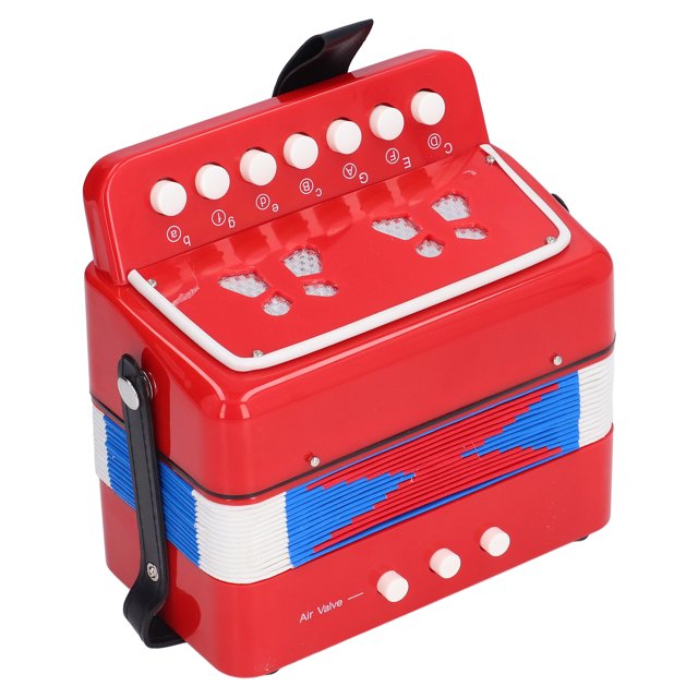 Mini Musical Instrument, Training Skills Children's Accordion Toy Waterproof Ease Of Playback Educational For Kids