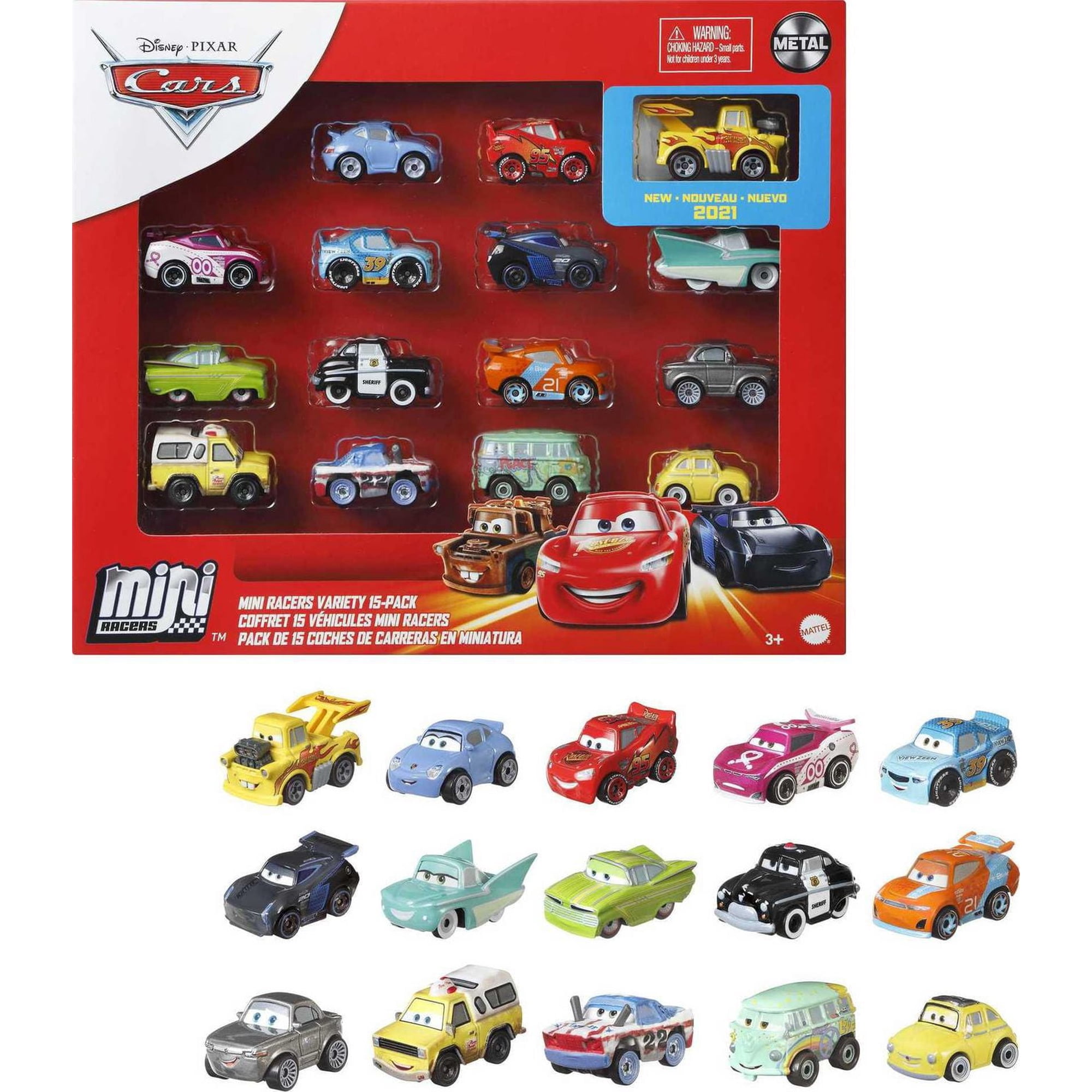Disney Pixar Cars ミニレーサー15個セット Disney Pixar Cars Mini Racers Variety 15-Pack - Walmart.ca