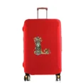 thumbnail image 1 of Luggage Dust Cover Pull-rod Case Protector Reusable for Washable 18-32inch Graphi Letter Printed Pattern Travel Accessories 8Graphic Letter L L, 1 of 6
