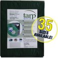 thumbnail image 1 of Kotap 10-ft x 10-ft Heavy-Duty 12 by 12 Cross Weave 8-mil Reversible Green/Silver Poly Tarp, Item: TGS-1010, 1 of 4