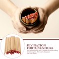 thumbnail image 3 of HAOAN 100pcs Fortune Telling Bamboo Sticks Divination Fortune Telling Sticks Bamboo Fortune Telling Sticks Chinese Astrologie Fortune Sticks Antique Divination Props, 3 of 8