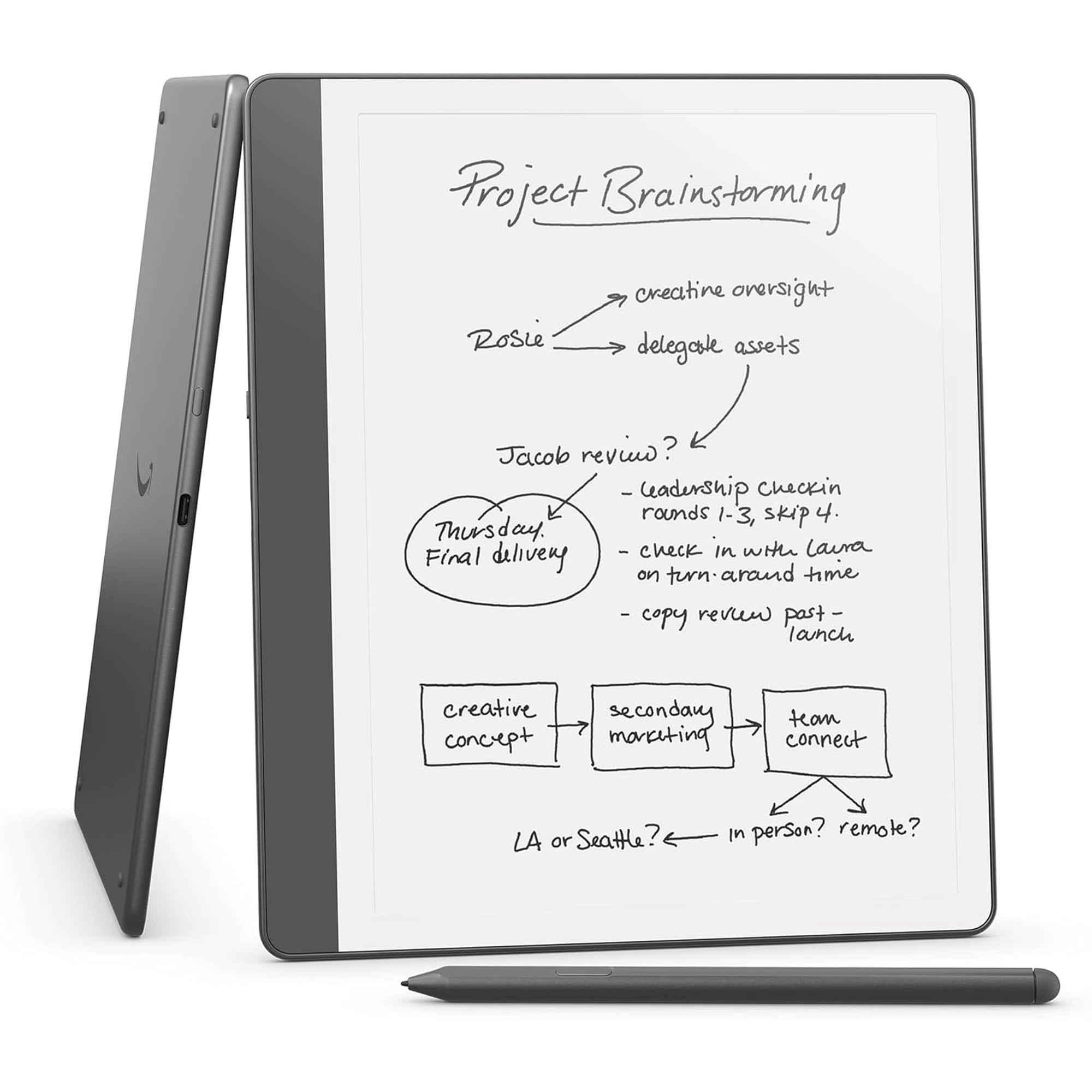 Amazon Kindle Scribe (16GB) - Redesigned display with uniform