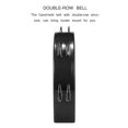 thumbnail image 4 of Tambourine Percussion Musical Instrument Hand Bell Compact Double Half Moon Drum KTV Bell for Party, 4 of 10