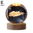thumbnail image 1 of Personalized Crystal Ball Night Light, Custom 3D Crystal Ball with Name, Personalized Crystal Sphere Engraving Customized Globe Home Decor Accessories Couple Birthday Gift B2W8, 1 of 9