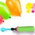 thumbnail image 3 of Double-Action Balloon Pump Inflator, Quick-Fill Manual Blower for Latex Foil Balloons, Ergonomic Hand Pump with Non-Slip Grip ABS Durable Design, Green, 3 of 5
