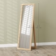 thumbnail image 3 of HOMCOM 58"x 20" Full Length Mirror, Floor Standing Mirror, Dressing Mirror, 3 of 10